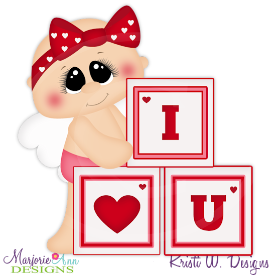 Cupid Cutie Cutting Files-Includes Clipart - Click Image to Close